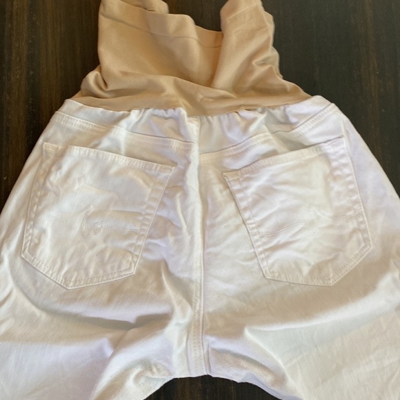 Ag Adriano Goldschmied White Maternity Ankle Jeans - Picture 9 of 13